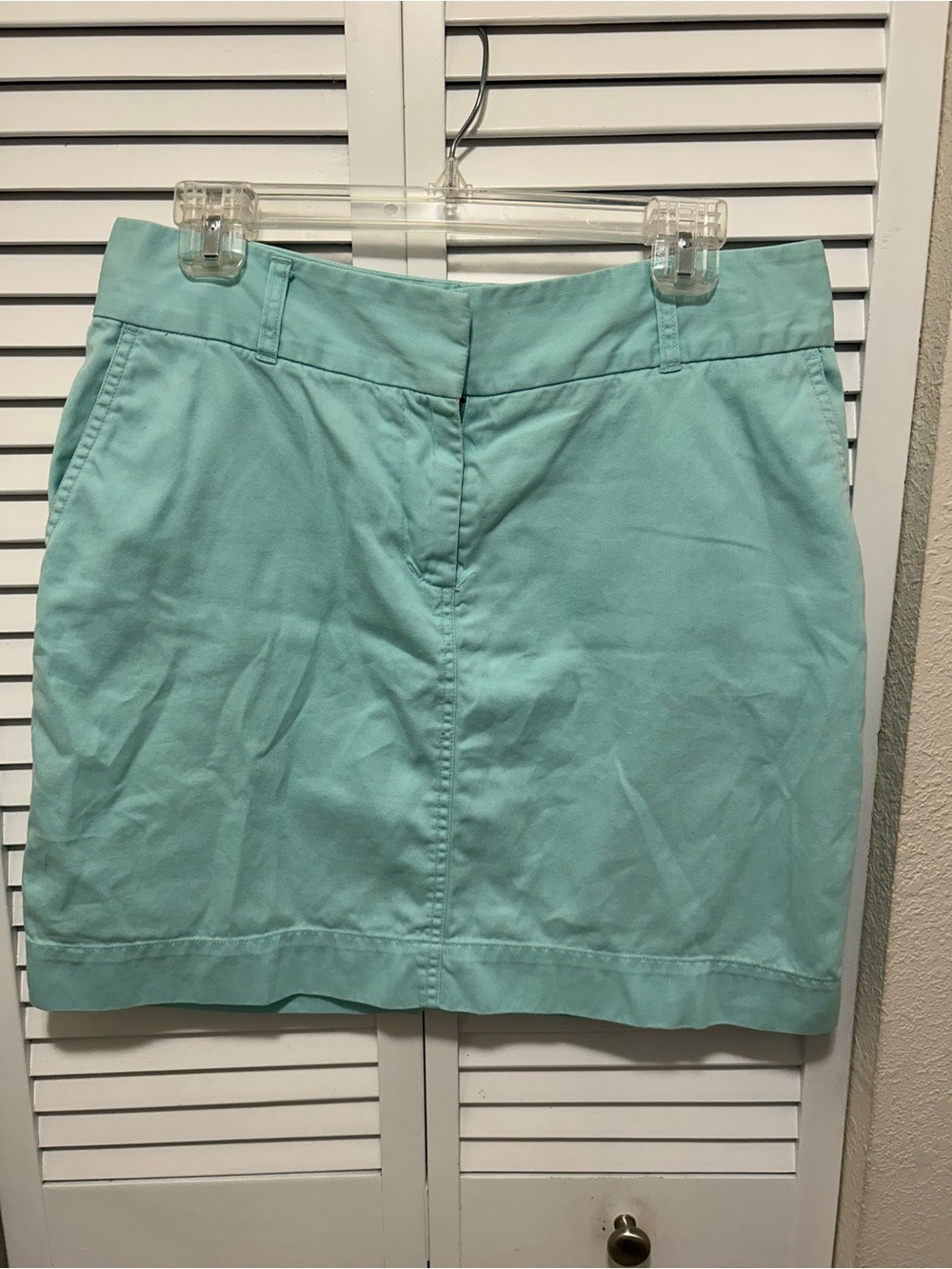 Vineyard Vines Aqua/ Mint Mini Skirt